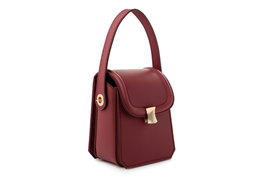 Vince Camuto Bolso Bandolera Rojo Clarete